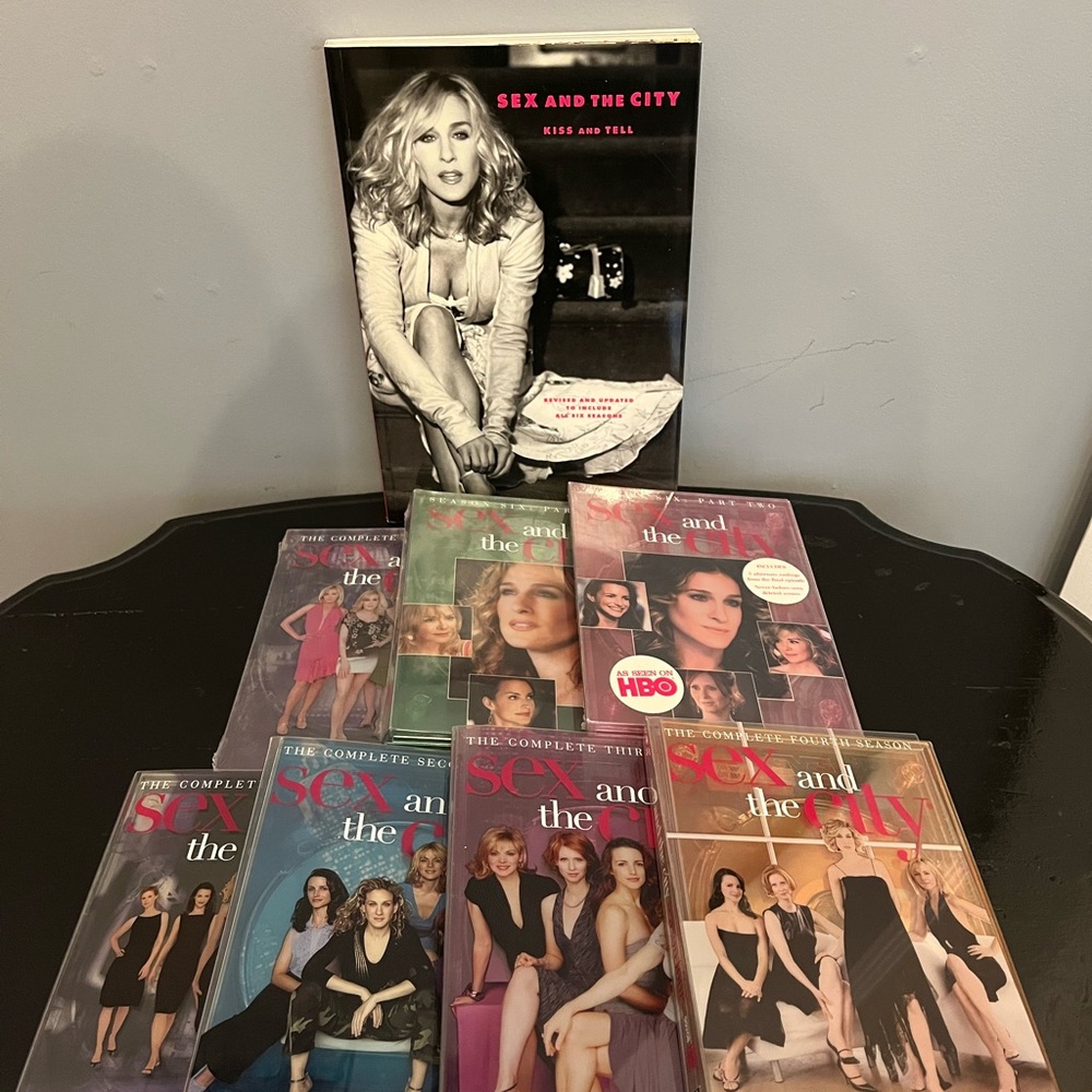 Sex and the City DVD Collection and Kiss and Tell Book